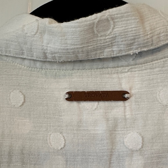 Trovata White Polka Dot Shirt - Picture 4 of 5